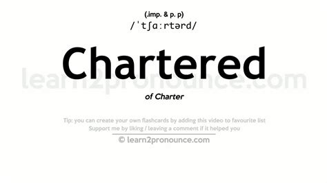CHARTERED Meaning in English .